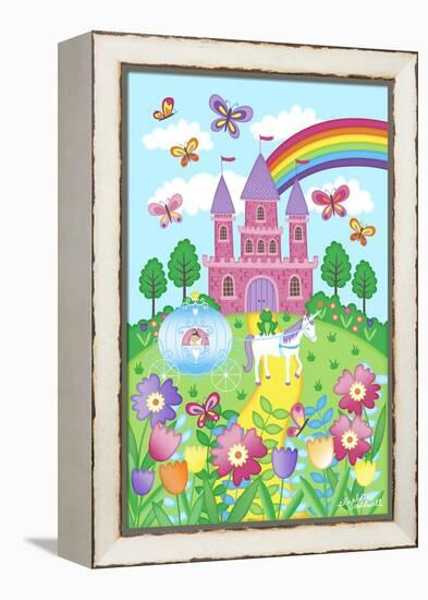 Princess Castle-Elizabeth Caldwell-Framed Premier Image Canvas