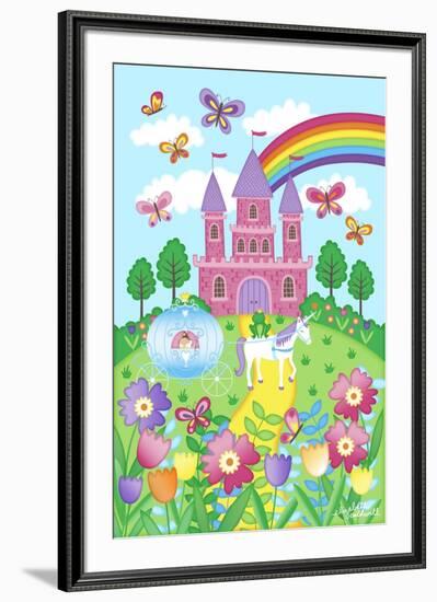 Princess Castle-Elizabeth Caldwell-Framed Giclee Print