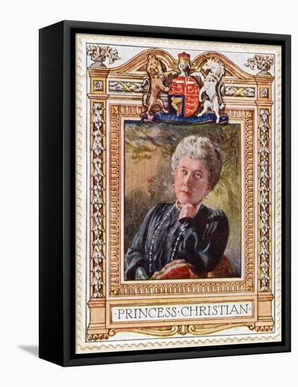 Princess Christian, Stamp-null-Framed Stretched Canvas