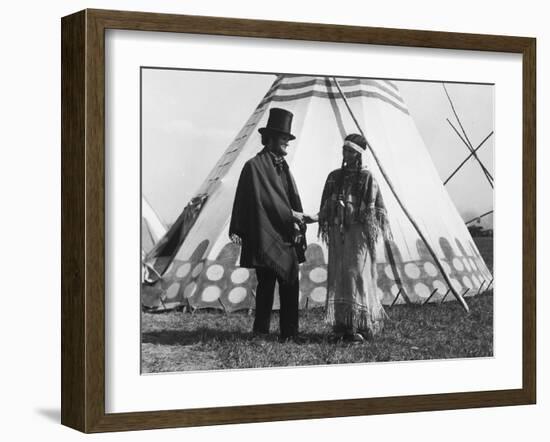 Princess Dawn Mist and Lincoln-null-Framed Photographic Print