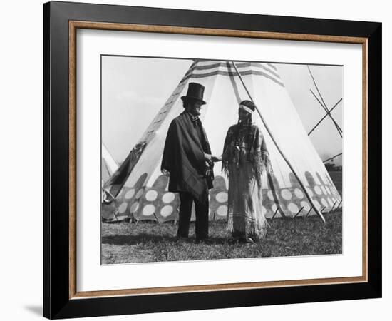 Princess Dawn Mist and Lincoln-null-Framed Photographic Print