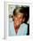 Princess Diana at Brompton Hospital to Highlight Cystic Fibrosis Week-null-Framed Photographic Print