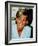 Princess Diana at Brompton Hospital to Highlight Cystic Fibrosis Week-null-Framed Photographic Print