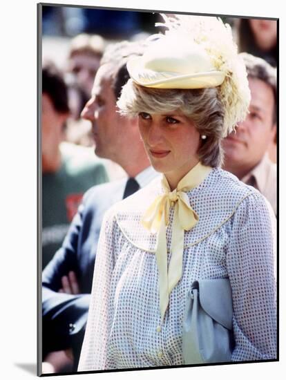 Princess Diana in Canada on Prince Edward Island June 1983-null-Mounted Photographic Print