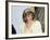 Princess Diana in New Zealand Government House Ball Wellington Wearing a Yellow Dress and Tiara-null-Framed Photographic Print