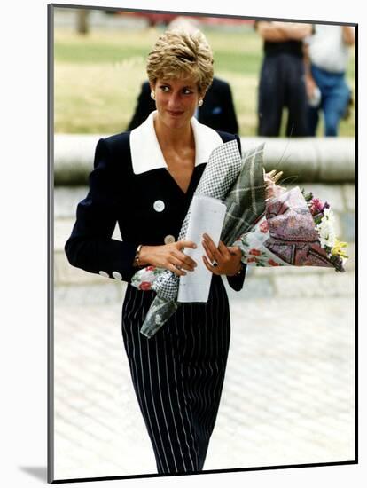 Princess Diana Royalty September 1991-null-Mounted Photographic Print