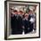 Princess Diana's Funeral coffin leaves Westminster Abbey with Prince Charles Prince Harry Prince Wi-null-Framed Photographic Print