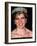 Princess Diana Visits Portugal at a Banquet Hosted by the President at Ajuda Palace-null-Framed Photographic Print