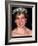 Princess Diana Visits Portugal at a Banquet Hosted by the President at Ajuda Palace-null-Framed Photographic Print