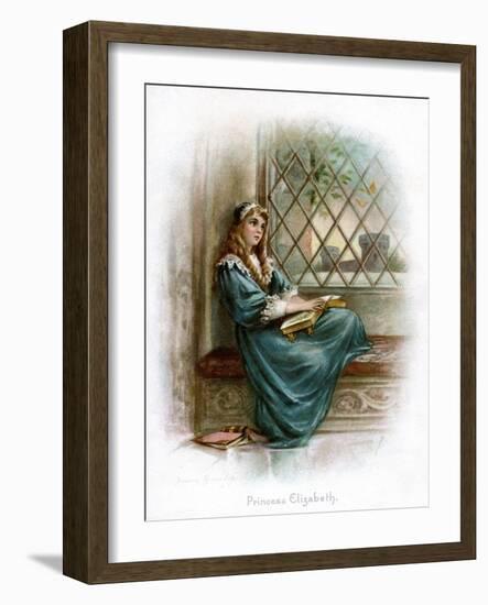 Princess Elizabeth, 1897-Frances Brundage-Framed Giclee Print