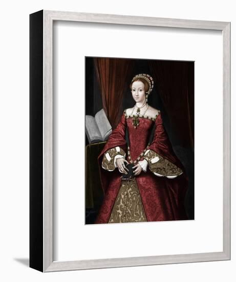 Princess Elizabeth, later Queen', c1547, (1902)-Unknown-Framed Giclee Print