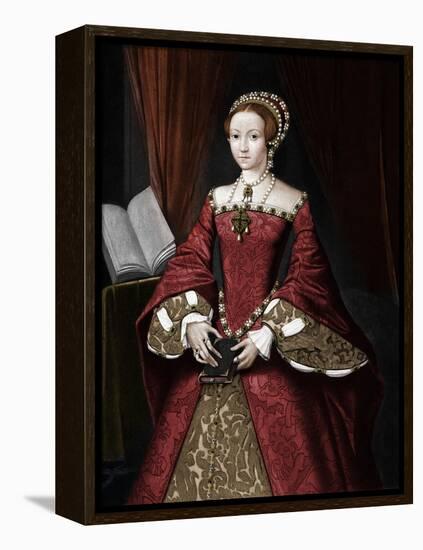 Princess Elizabeth, later Queen', c1547, (1902)-Unknown-Framed Premier Image Canvas