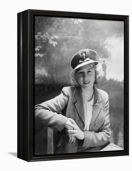 Princess Elizabeth, Seen in Photograph at 16 Years Old, England-Cecil Beaton-Framed Premier Image Canvas