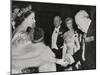 Princess Elizabeth Welcomes Winston Churchill and Prime Minister Clement Atlee at Guildhall-null-Mounted Photo