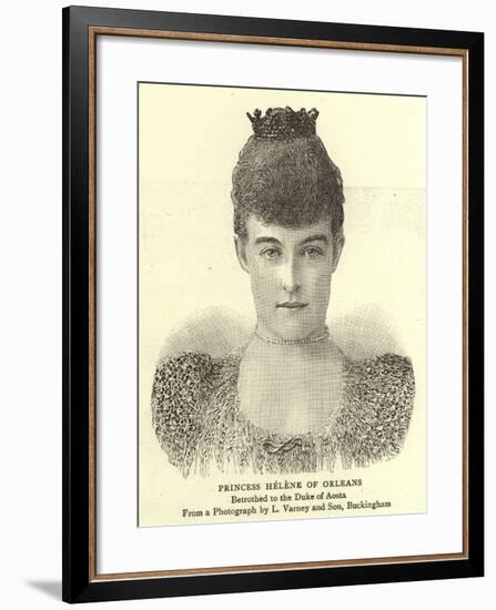 Princess Helene of Orleans-null-Framed Giclee Print