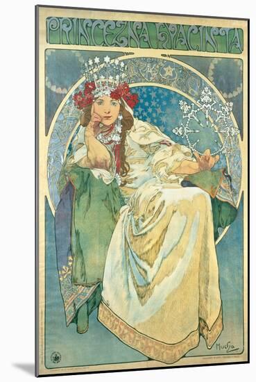 Princess Hyacinth, 1911-Alphonse Mucha-Mounted Giclee Print