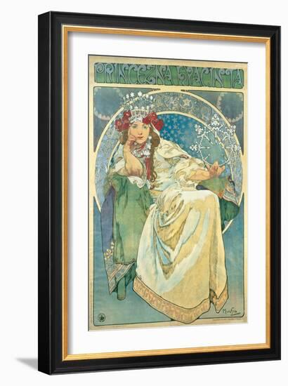 Princess Hyacinth, 1911-Alphonse Mucha-Framed Giclee Print