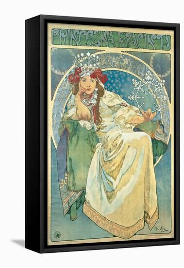 Princess Hyacinth, 1911-Alphonse Mucha-Framed Premier Image Canvas