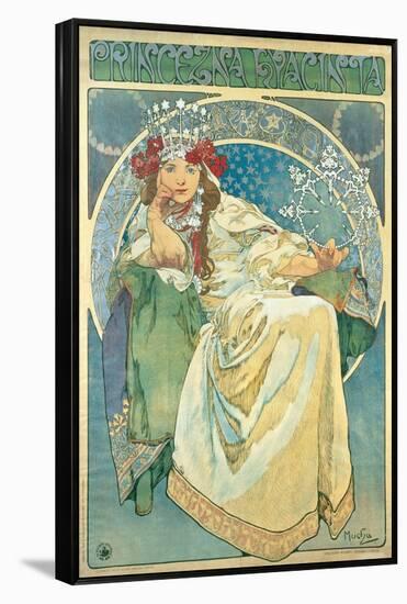 Princess Hyacinth, 1911-Alphonse Mucha-Framed Premier Image Canvas