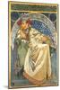Princess Hyacinth-Alphonse Mucha-Mounted Art Print