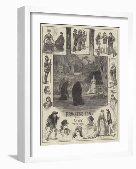 Princess Ida at the Savoy Theatre-Henry Stephen Ludlow-Framed Giclee Print