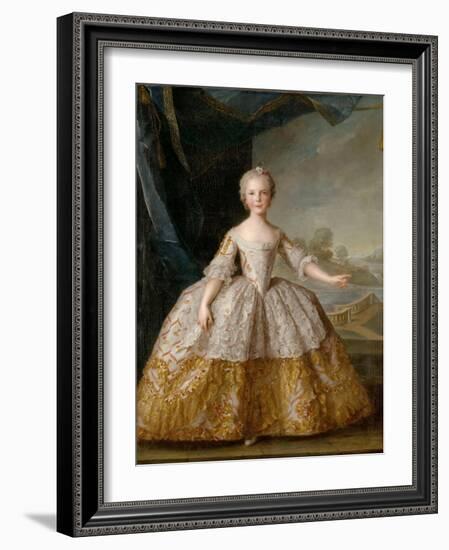 Princess Isabella of Parma (1741-176) as Child-Jean-Marc Nattier-Framed Giclee Print