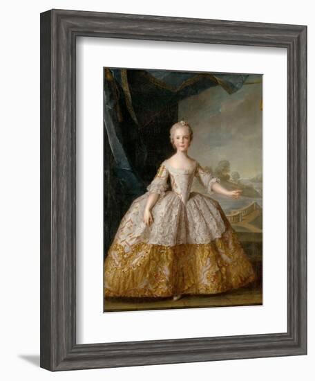 Princess Isabella of Parma (1741-176) as Child-Jean-Marc Nattier-Framed Giclee Print