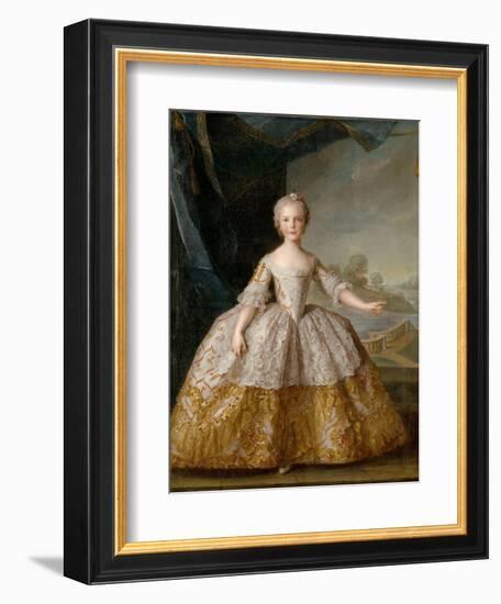 Princess Isabella of Parma (1741-176) as Child-Jean-Marc Nattier-Framed Giclee Print