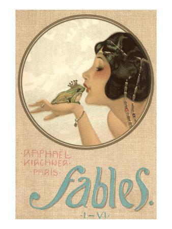 AA PRINCESS /& THE FROG PRINT Choose Size /& Media Type Canvas or Poster Print