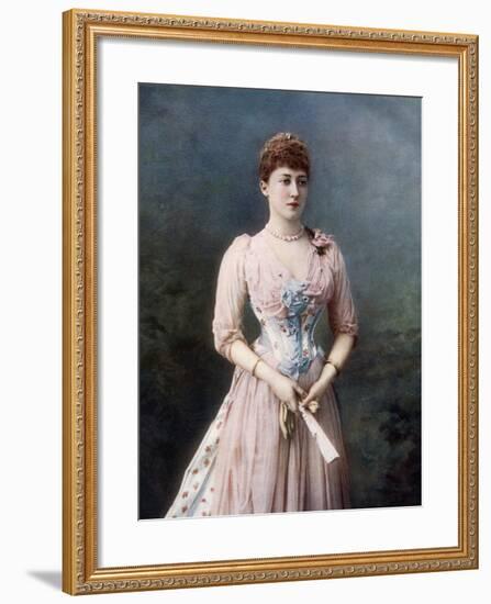 Princess Louise, Late 19th-Early 20th Century-W&d Downey-Framed Giclee Print