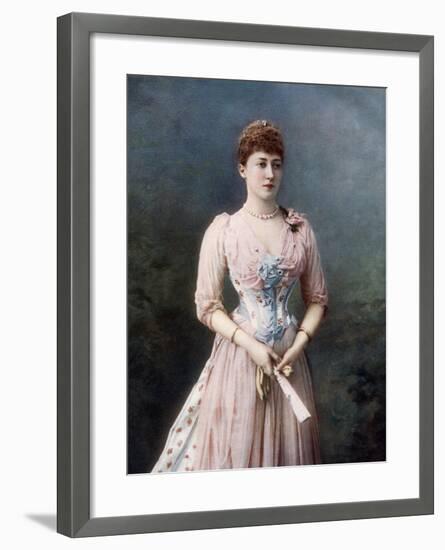 Princess Louise, Late 19th-Early 20th Century-W&d Downey-Framed Giclee Print