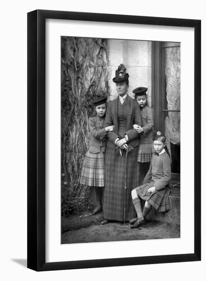 Princess Louise Margaret of Prussia (1860-191), Duchess of Connaught and Strathearn, 1893-W&d Downey-Framed Photographic Print