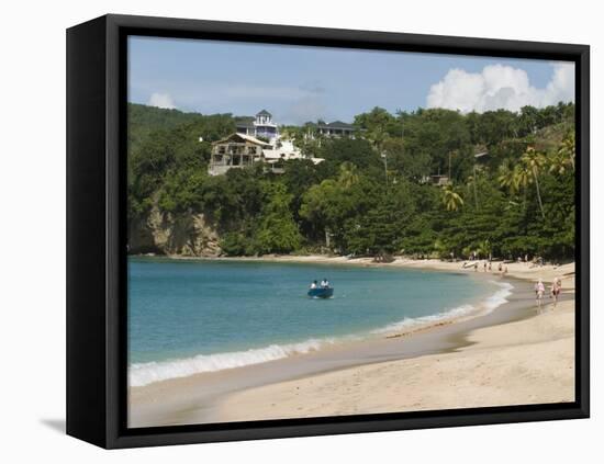 Princess Margaret Beach, Bequia, St. Vincent Grenadines, West Indies, Caribbean, Central America-Richardson Rolf-Framed Premier Image Canvas