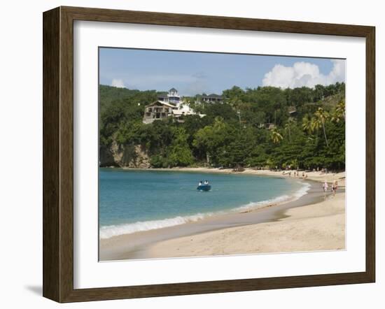 Princess Margaret Beach, Bequia, St. Vincent Grenadines, West Indies, Caribbean, Central America-Richardson Rolf-Framed Photographic Print