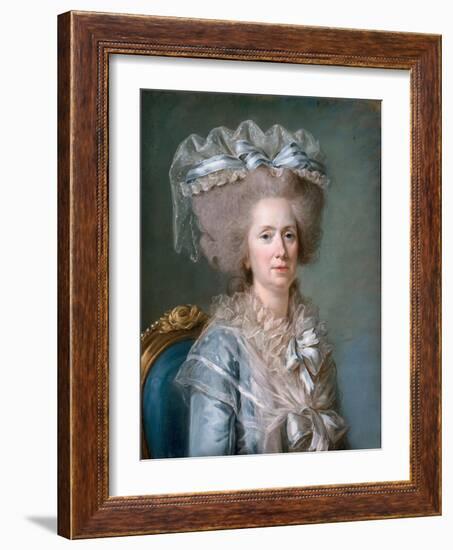 Princess Marie Adélaïde of France (1732-180)-Adélaïde Labille-Guiard-Framed Giclee Print