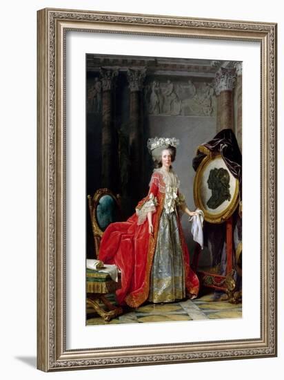 Princess Marie Adélaïde of France (1732-180)-Adélaïde Labille-Guiard-Framed Giclee Print