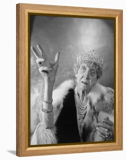 Princess Marie Louise, 12 August 1872 - 8 December 1956, Granddaughter of Queen Victoria, England-Cecil Beaton-Framed Premier Image Canvas