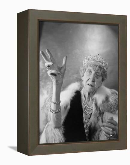 Princess Marie Louise, 12 August 1872 - 8 December 1956, Granddaughter of Queen Victoria, England-Cecil Beaton-Framed Premier Image Canvas