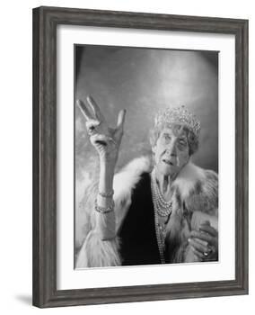 Princess Marie Louise, 12 August 1872 - 8 December 1956, Granddaughter of Queen Victoria, England-Cecil Beaton-Framed Photographic Print