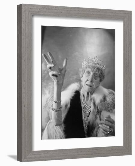 Princess Marie Louise, 12 August 1872 - 8 December 1956, Granddaughter of Queen Victoria, England-Cecil Beaton-Framed Photographic Print