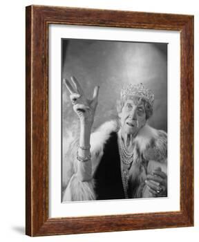 Princess Marie Louise, 12 August 1872 - 8 December 1956, Granddaughter of Queen Victoria, England-Cecil Beaton-Framed Photographic Print