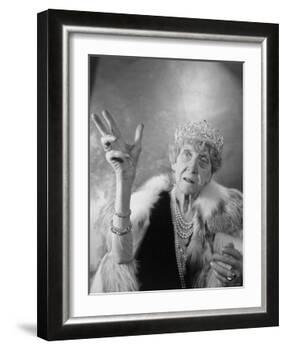 Princess Marie Louise, 12 August 1872 - 8 December 1956, Granddaughter of Queen Victoria, England-Cecil Beaton-Framed Photographic Print