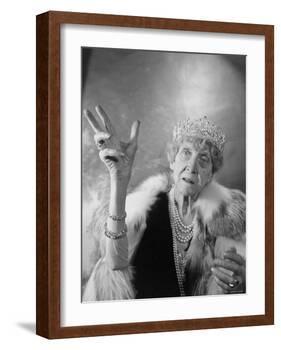 Princess Marie Louise, 12 August 1872 - 8 December 1956, Granddaughter of Queen Victoria, England-Cecil Beaton-Framed Photographic Print