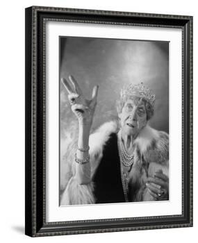 Princess Marie Louise, 12 August 1872 - 8 December 1956, Granddaughter of Queen Victoria, England-Cecil Beaton-Framed Photographic Print