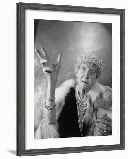 Princess Marie Louise, 12 August 1872 - 8 December 1956, Granddaughter of Queen Victoria, England-Cecil Beaton-Framed Photographic Print