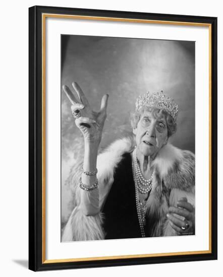 Princess Marie Louise, 12 August 1872 - 8 December 1956, Granddaughter of Queen Victoria, England-Cecil Beaton-Framed Photographic Print