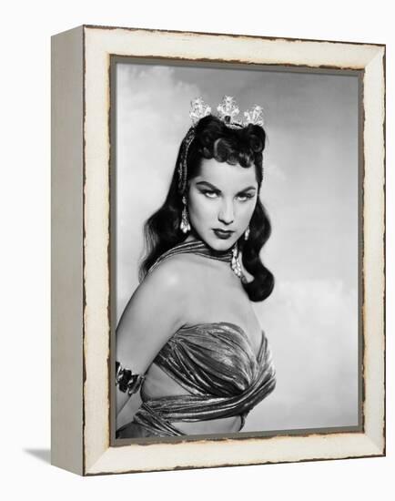 Princess of the Nile, Debra Paget, 1954-null-Framed Stretched Canvas