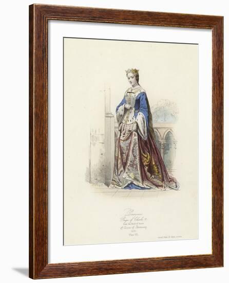 Princess of the Reign of Charles VI of France-null-Framed Giclee Print