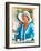 Princess of Wales on Her 1992 Tour of Egypt May 1992-null-Framed Photographic Print