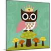 Princess Owl-Nancy Lee-Mounted Art Print